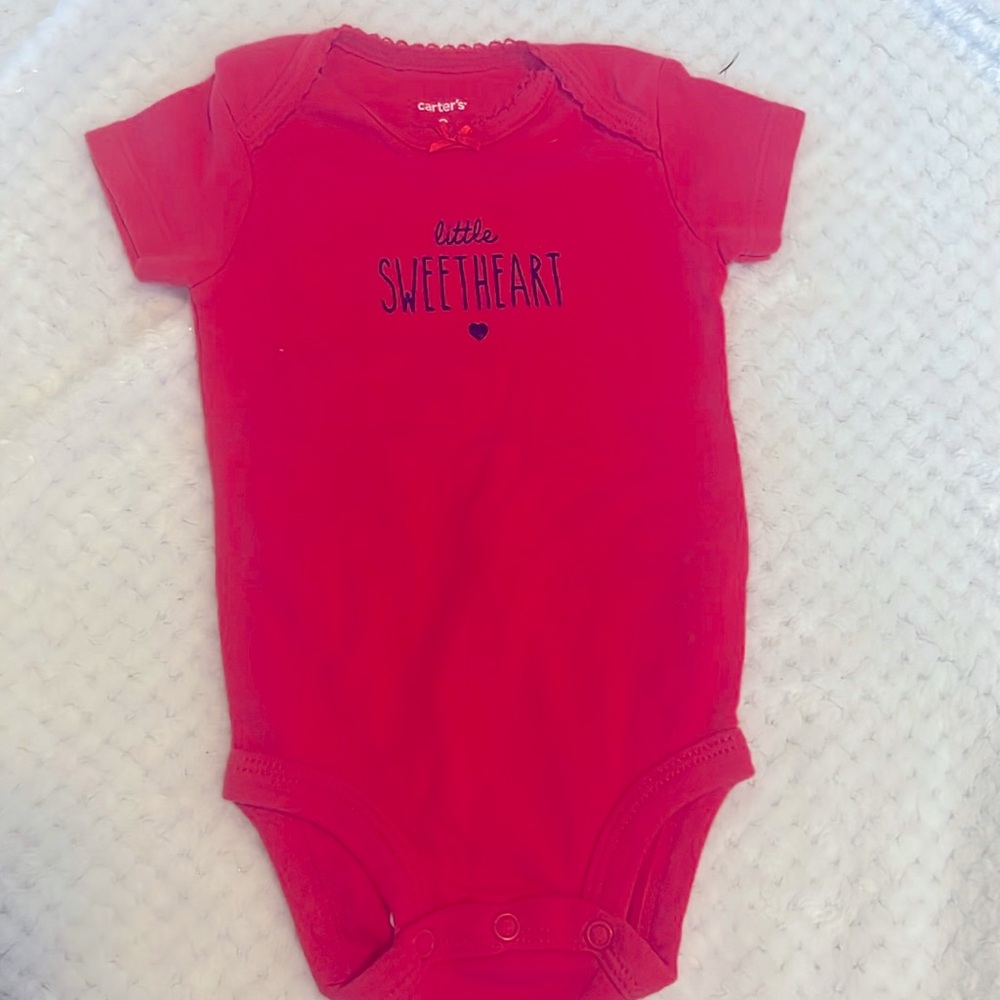 Carters Little Sweetheart onesie